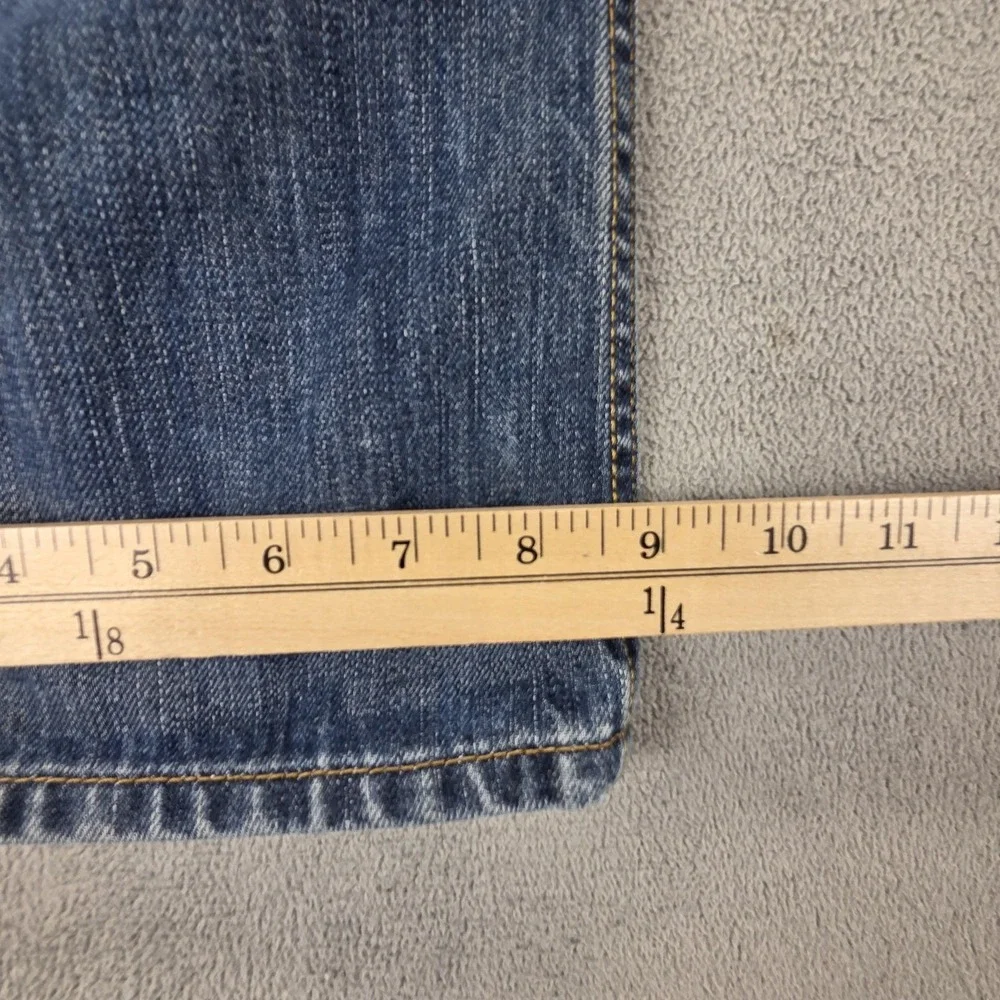Vintage Levis Engineered Jeans Mens 34x34 Blue Honeycomb Whiskers Zip Fly